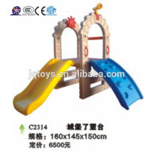 JQC2314 Crianças plástico playground / Children combinado slide / Parque de diversões